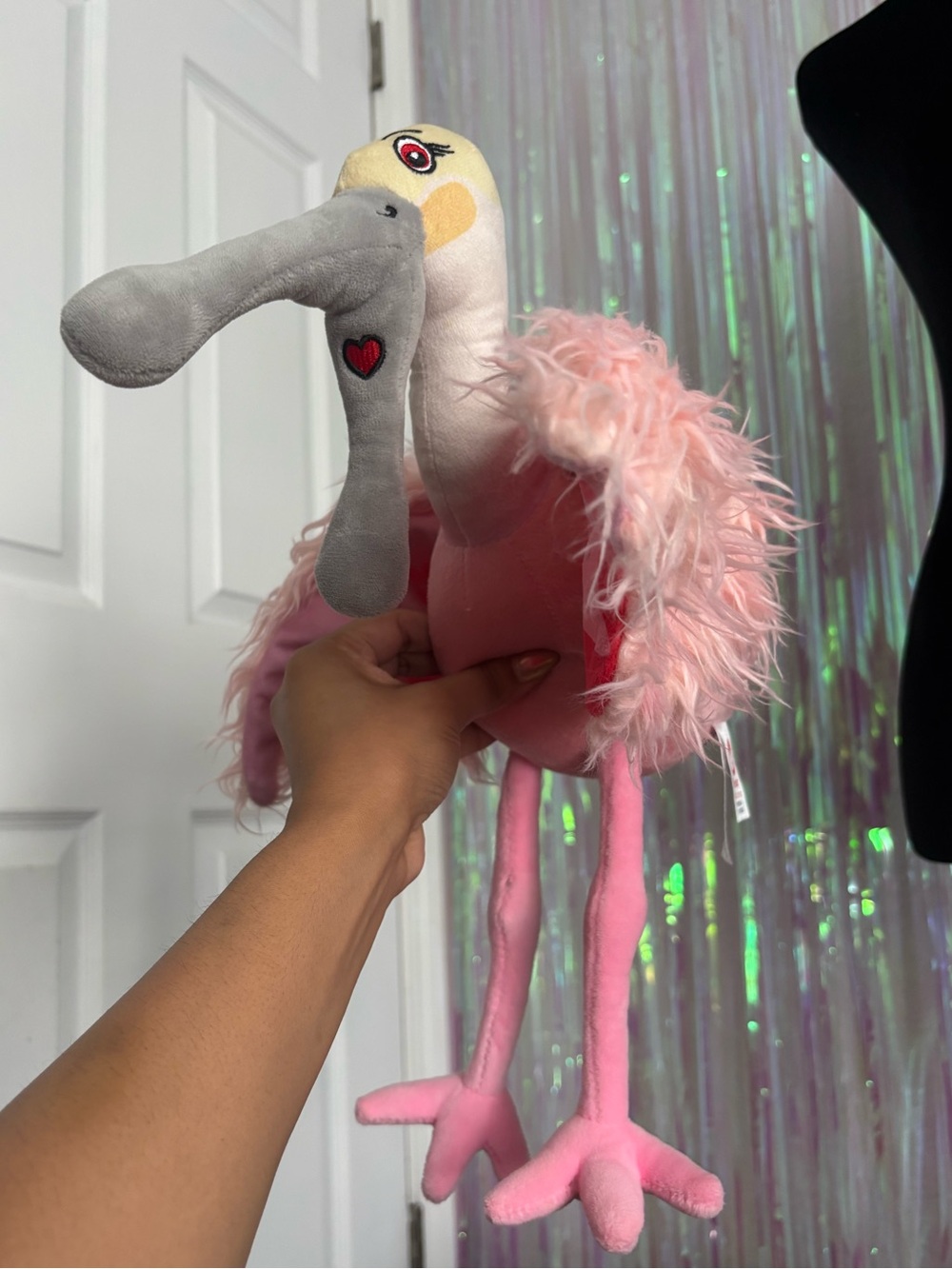 Rare Fiesta Brand 12” Dottie the Roseate Spoonbill Port Aransas “Fool Flamingo”